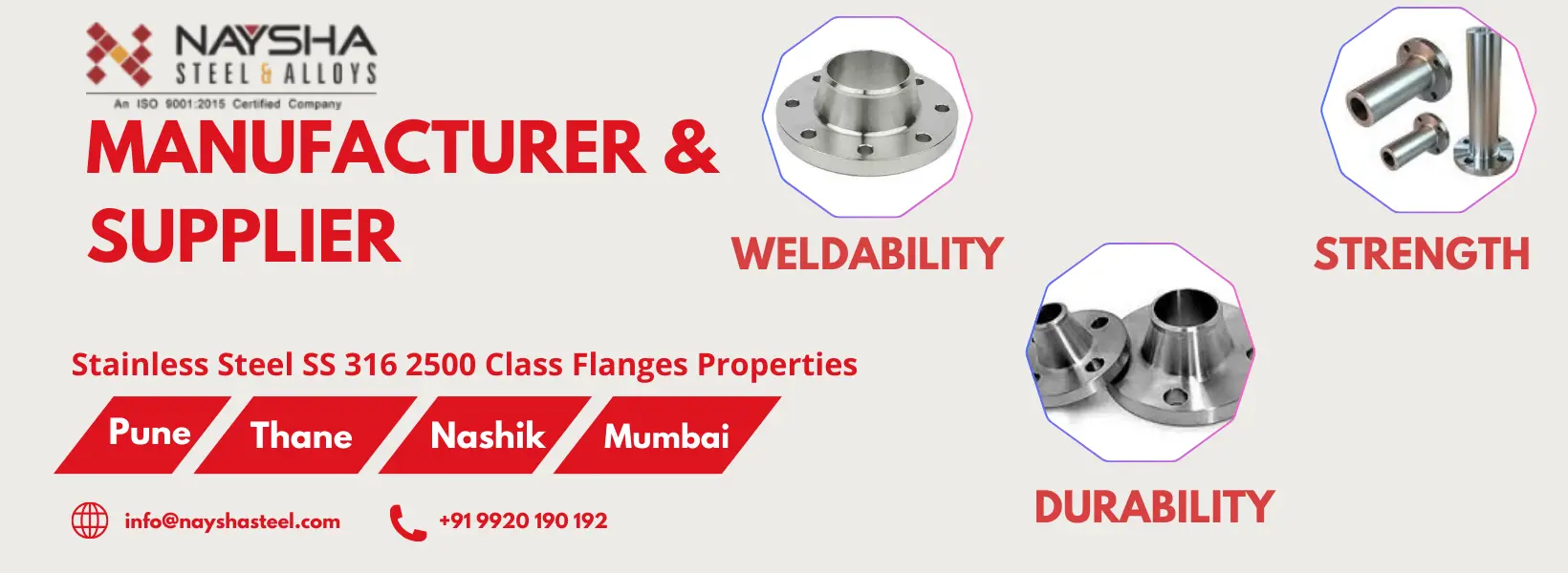 Class 2500 ss 316 flanges